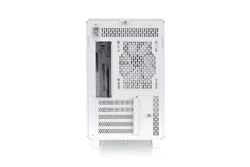 Thermaltake TR200 WS | Boîtier Micro ATX Panneau Avant en Bois | USB 3.2 Gen 2 Type-C et 2 x USB 3.0 | Ventilateur arrière 120mm préinstallé | Compatible avec AIO et kit écran LCD 6 Pouces | Blanc