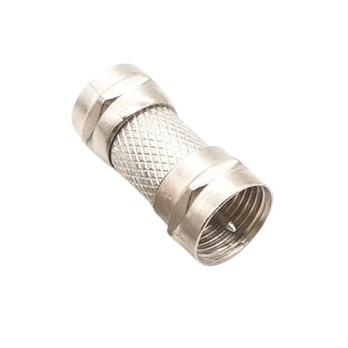 Adaptateur coaxial mâle F anti-interférence en zinc pour antenne