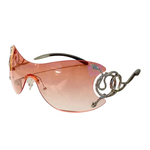 Y2K Sunglasses Women Shield Style Gradient Lens Fashion Sunglasses Womens Trendy