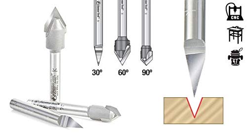 Apexx Micro Incremental Cutting Bit Reverse M12 (D8mm x 20mm) White