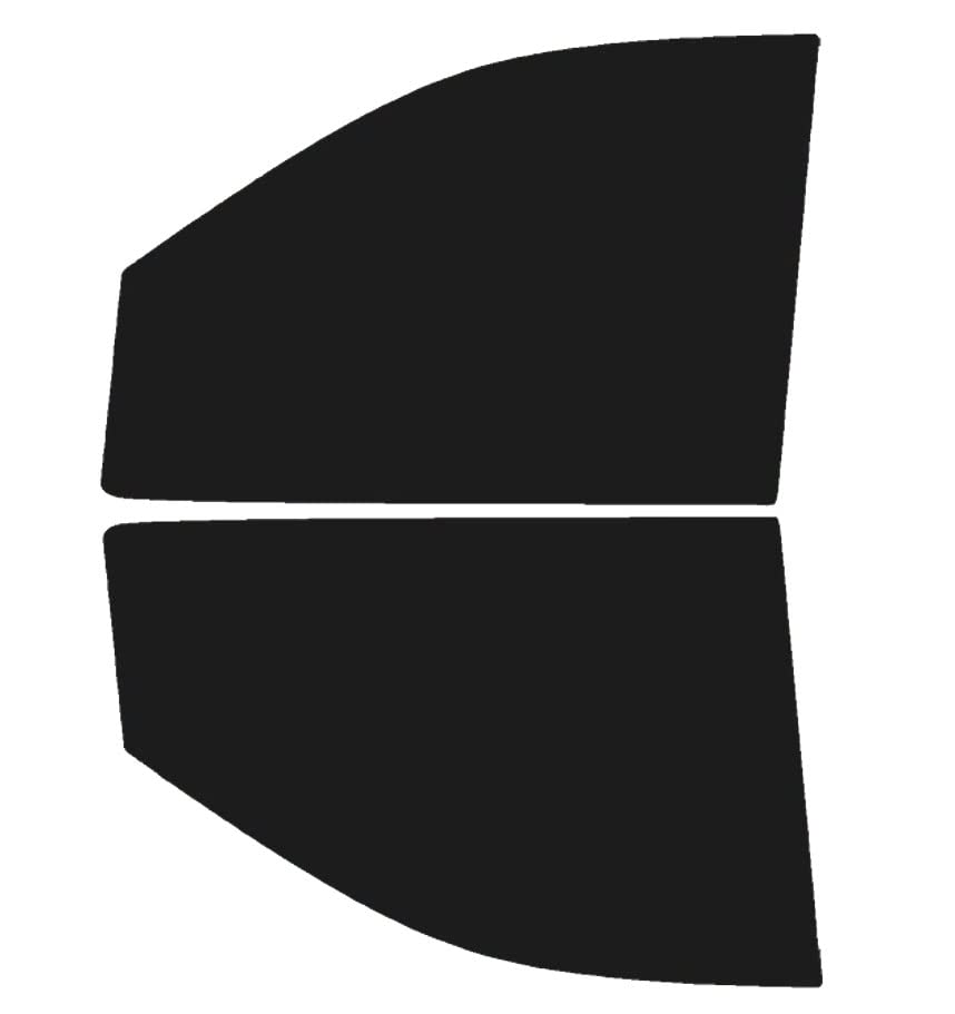 The Tint Effect Precut Window Tint Kit Compatible with Chevrolet Silverado 2500 &amp; 3500 HD Double Cab (2020-2026)(Includes: Front Door Window precuts in 5%) Automotive Film