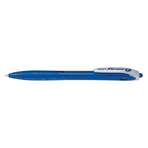 Pilot – Lote de 3 bolígrafos bolígrafo RexGrip Begreen, retráctil, azul