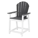 OTSUN Tall Modern Adirondack Chair, All Weather HDPE Bar Height Adirondack...