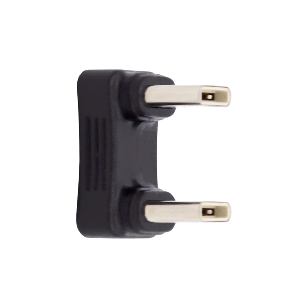 480 Mb/s USB-C typ C męski na męski łącznik przedłużacz zasilania adapter danych naprzeciwko kształt litery U z tyłu kątowy do powerbanku, telefonu, laptopa