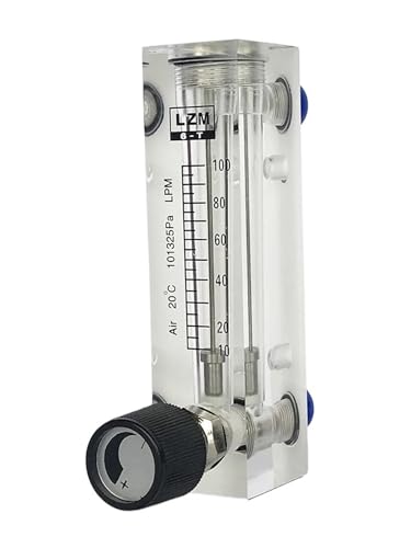 Rotamètre de type panneau débitmètre air gaz eau indicateur de débit 8mm - 2