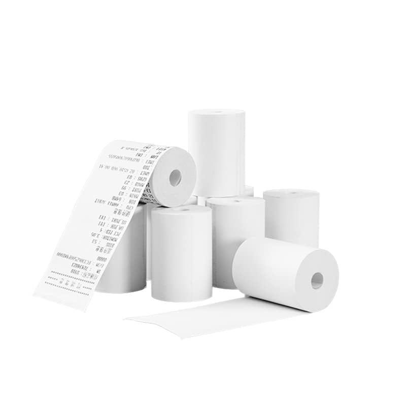 57mm x 15m 54GSM Thermal Paper Rolls - Smooth, Long-Lasting Receipt Paper for POS, ATMs, and Billing Machines (12)
