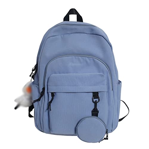 Sac à dos pour adolescente léger en nylon fini le manque de place pour les cours