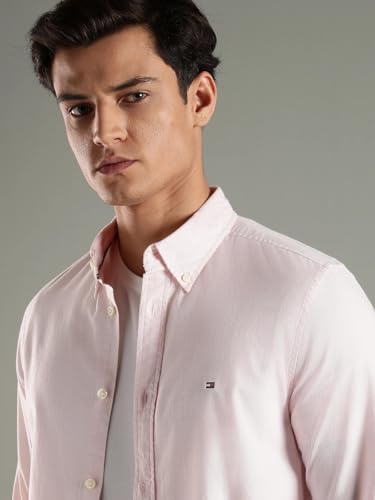Image of Tommy Hilfiger Men's Cotton Slim Fit Shirts