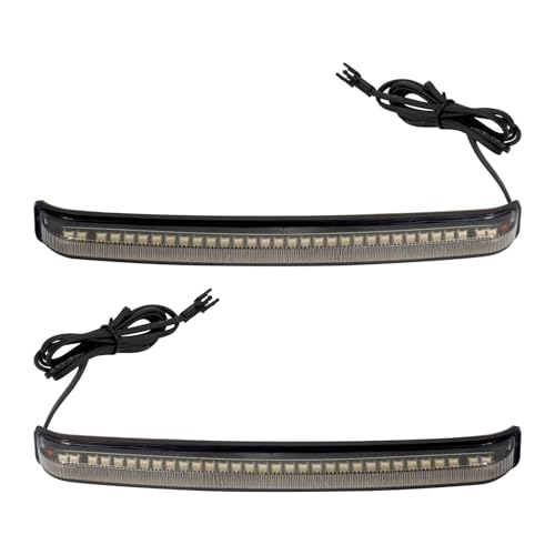 Feu arrière LED moto et clignotant de sacoche pour Touring 2008-2013
