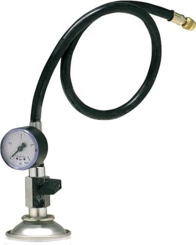 Prüf- Nachfüll-Garnitur Adapter Gefäßfüller Außdehnungsgefäß Heizug Solar Manometer 0-4 bar