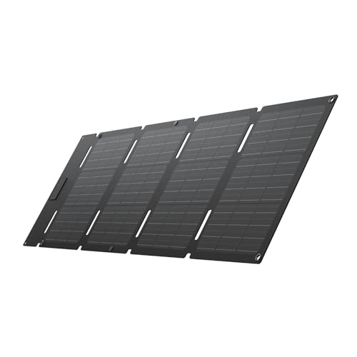 EF ECOFLOW 45 W Tragbares und klappbares Solarpanel, 25% hocheffiziente n-Typ-Solarzellen, wasser- und staubdicht gemäß IP68, geeignet für Camping, Rucksäcke, SUVs und Minivans
