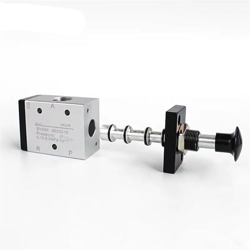 Interrupteur pneumatique 4R210-08 à commande manuelle pour contrôle précis de cylindre