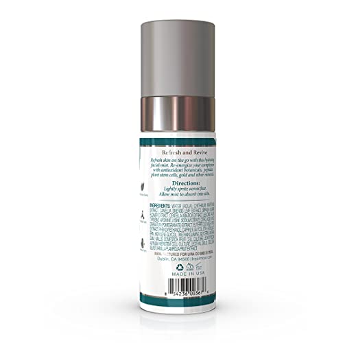 Lira Clinical Bio Hydrating Mineral Mist - Face Mist Hydrating Spray With Plant Stem Cells - Calming & Brightening Facial Mist - 2 Ounce #TOP2