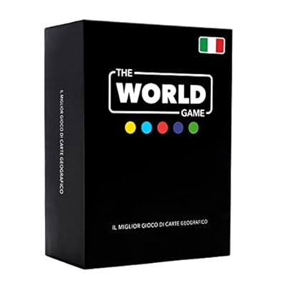 The World Game - Juego de cartas geográficas - Juego de mesa educativo para niños, familias y adultos - Fantástica idea de regalo para niños y niñas | Ya disponible en tu tienda friki favorita! En mundofriki.es!