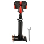 Electric Scooter Seat Saddle scooter seat attachment Electric Scooter Saddle Adjustable Com fortable Punch Widened,Electric Scooter Saddle E Scooter Accessories for Replacement(Red) Electric Scooters