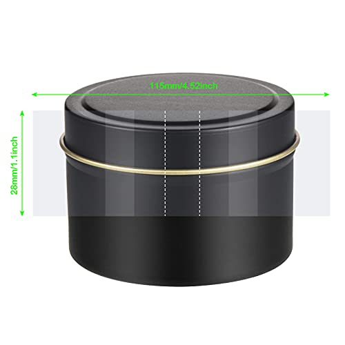 Image of Outus 500 Pcs Shrink Wrap for Bottles Bands Jars, Clear Heat Shrink Bottle Sealer, Easy to Use, for Essential Oil Bottle, Dropper Bottles and Test Tube Cap(4.5 x 1.1 Inches / 115 x 28 mm, Clear)