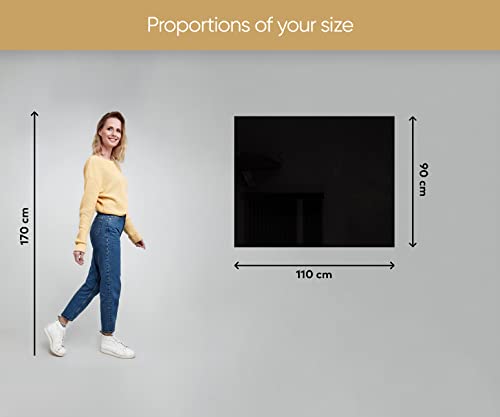 Artforma Bathroom Illuminated Smart Mirror 1100x900 mm with Cover and Additional Features (Customizable) | Premium Line | Wall Mounted Mirror with LED Light | L01