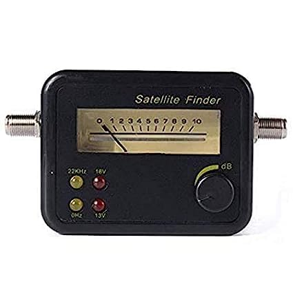 KeepItSecret Satellite Signal Finder Meter for Signal Strength Dish, Satelite TV (Pack of 1)