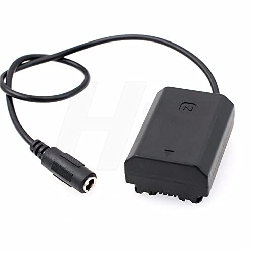 HangTon Adaptador de CA a NP-FZ100 Adaptador de Corriente de acoplador de CC Batería simulada para Sony A9 A7R3 A7M3 A7S3 A7III A7RM3 A7RM4 A7SM3 Cámara - imagen 3