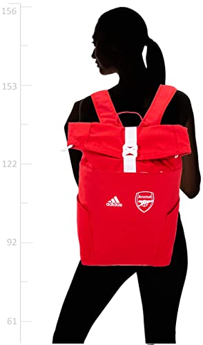 adidas Arsenal Backpack,Scarle/White
