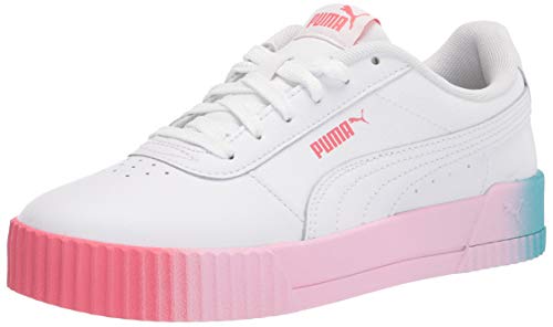 Image of Puma Carina 2.0 Synthetic Leather Lace Up Women's Sneakers