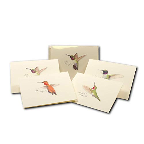 Earth Sky + Water - Western Hummingbird Assortment Notecard Set - 8 Blank Cards with Envelopes (2 each of 4 styles) Earth Sky + Water - Western Hummingbird Assortment Notecard Set - 8 Blank Cards with Envelopes (2 each of 4 styles)
