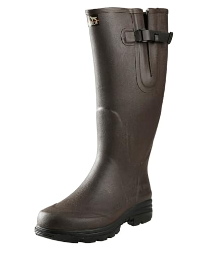Parforce Gummistiefel mit Neoprenfutter Braun 42