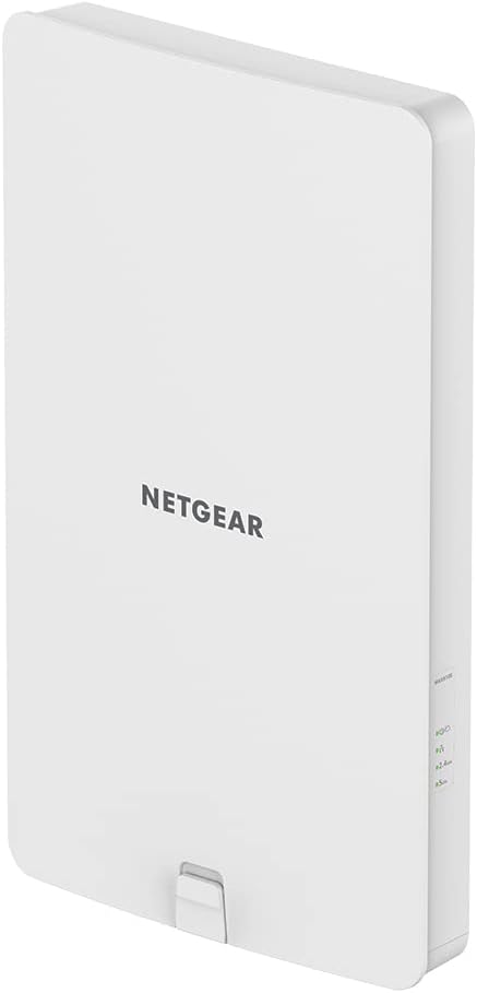 NETGEAR Wireless Access Point (WAX610Y) | Outdoor WiFi Extender | WiFi 6 Dual-Band AX1800 Speed | Up to 250 Devices | 1x2.5G Ethernet Port | IP55 Weatherproof | Insight Remote Management