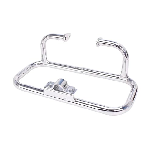 Pare-choc autoroute moto Rebel CA 250 crash bar finition chrome
