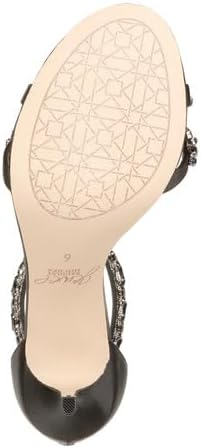 Jewel Badgley Mischka Caroline Embellished Strap Evening Shoe - Image 8