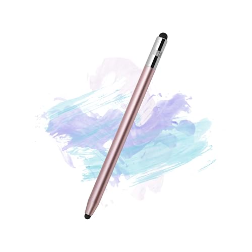 3 in 1 AMZ Tablet Pen for Fire Max 11 Stylus Fire HD 10 Pen Fire Tablet Stylus Pen Stylus for Touch Screen Tablets (3in1-Rose Gold)