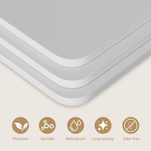 Cache-radiateur imperméable blanc pour salle de bain - Solution gain de place anti-humidité - 3