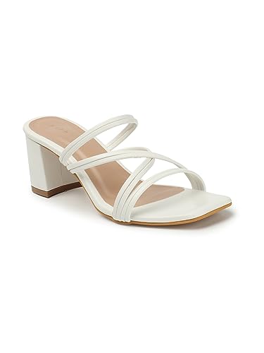 ICONICS Womens Sleep On Stylish and Comfortable Back Strap Sandal for Casual IOffice I Party Use ICN-SI-W-28 White Heeled 5 Kids UK (B0CG3D3LBL) Amazon Price History, Amazon Price Tracker