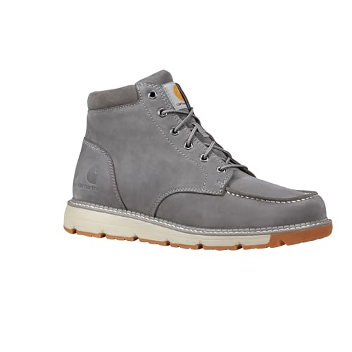 Carhartt Millbrook Moc Toe Boots for Men - 5" Wedge Work Boots, Slip- and EH- Resistant with Oil Tanned Leather, Breathable Membrane and Lightweight EVA Midsole2