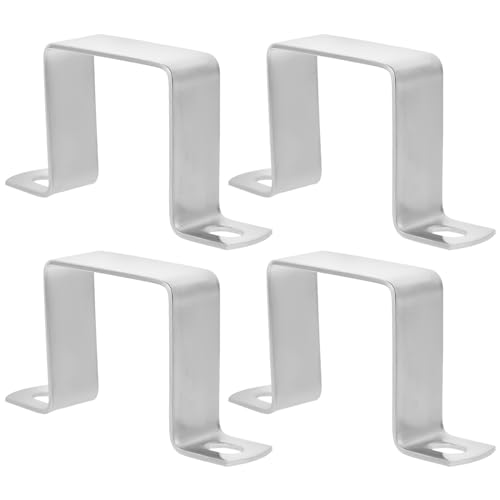 ULTECHNOVO 4Pcs U Shaped Connector Bracket, 2x2 Inch Clamp Bracket Clamp