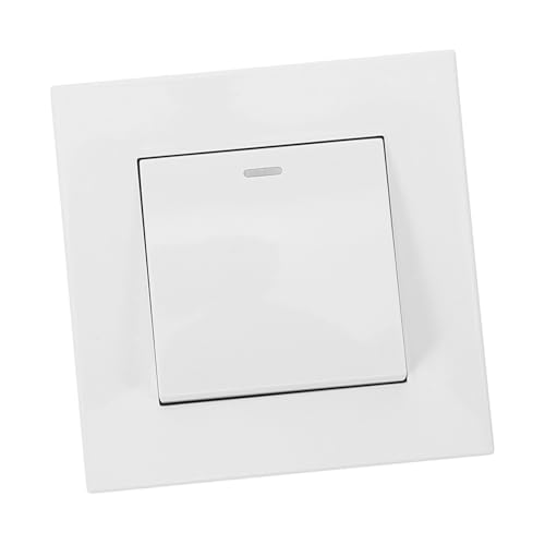 Panneau de commutation mural de lumière double design robuste pour maison - 3