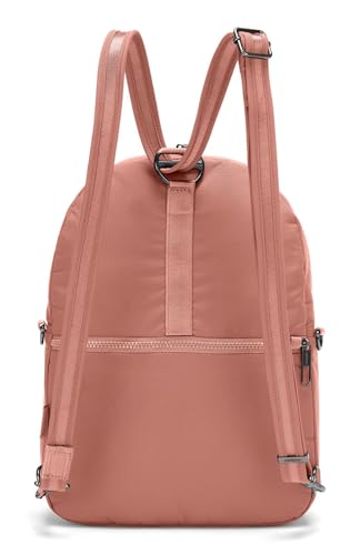 Image of Pacsafe Women's Citysafe CX Anti Theft Convertible Backpack-Fits 11 inch Tablet, ECONYL Rose