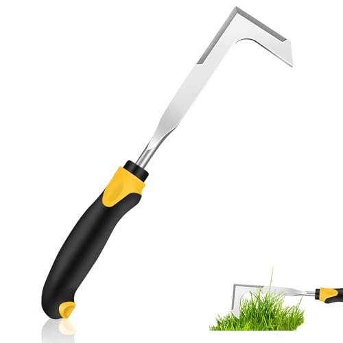 YIZHIXIANGQ Sarchiatrice Manuale, Coltello Estirpatore Erbacce, Coltello per Erbacce, Estrattore Manuale Erbacce, Estirpa Erbacce Manuale, Adatto per Il Diserbo del Giardino/Orto/Frutteto