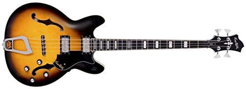 Hagstrom Viking Bass TSB · Basse électrique - Les Beatles, Paul McCartney, John Lennon, RIngo Starr, George Harrison Hagstrom Viking Bass TSB · Basse électrique