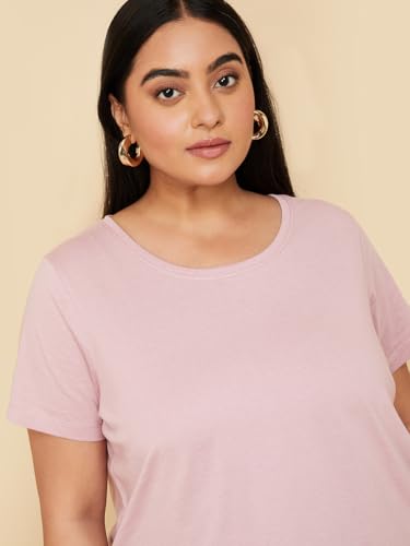 Image of Max Plus Size Women Solid T-Shirt