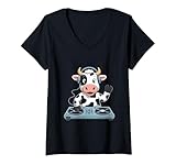 Vache Enceinte Dj Avec Table Tournante Amusante