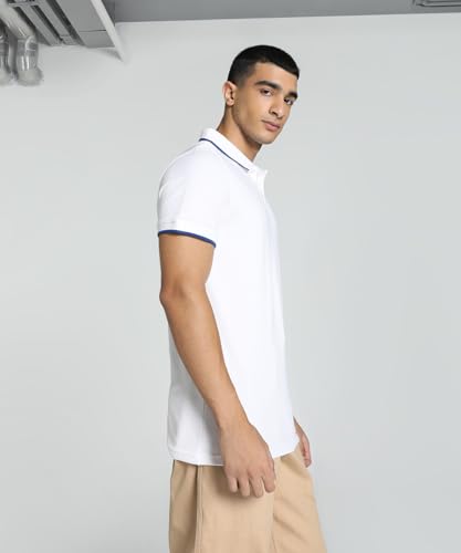 Image of Puma Men's Solid Slim Fit T-Shirt