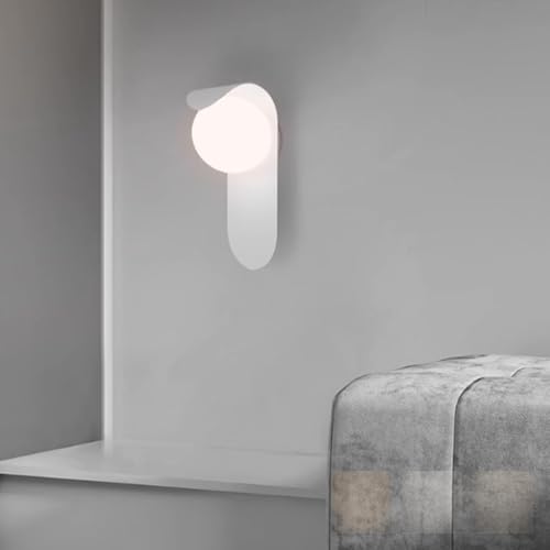 Lámpara de Pared Creativo Regulable de Vidrio para Decorar el Dormitorio