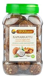 iKKiyam Kamarkattu | Natural & Fresh Kalkona (Coconut Candy)| Premium & Organic Coconut Jaggery Candy | Kamarkat Helps To Digestive System| Homemade South Indian Traditional Sweets| Pack Of 1 | 200G