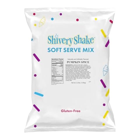 Shivery Shake Pumpkin Spice Soft Serve Ice Cream Mix Cover