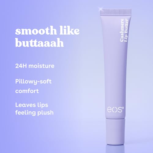 Image of eos Lip Butter- Vanilla Cashmere, Peptide Lip Treatment, 0.35 oz
