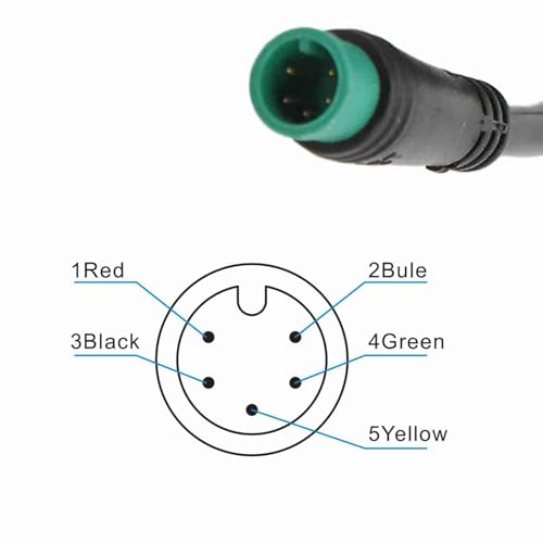 Computer Per Bicicletta Elettrica, Display LCD, 5 Pin Universale, 24V-60V, Per Uso Urbano E Fitness, Misurazione Dati Precisa