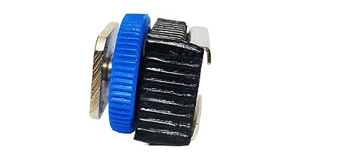 Image of Hanumex Premium Microphone LED Light Shoe Adapter Converter Universal Compatibility with Any Camcorder Featuring Multi Interface Shoe, Ideal for Attaching Microphones, Lights, and Accessories
