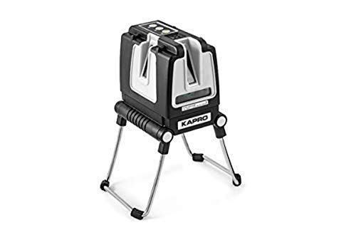 Kapro Kreuzlinien-Laser 873G, grüner 3-Linien-Laser selbstnivellierend + Tasche Cover