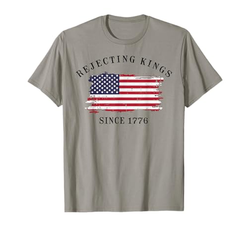 Resist Rejecting Kings Since 1776 Protest Men Women Kids T-Shirt